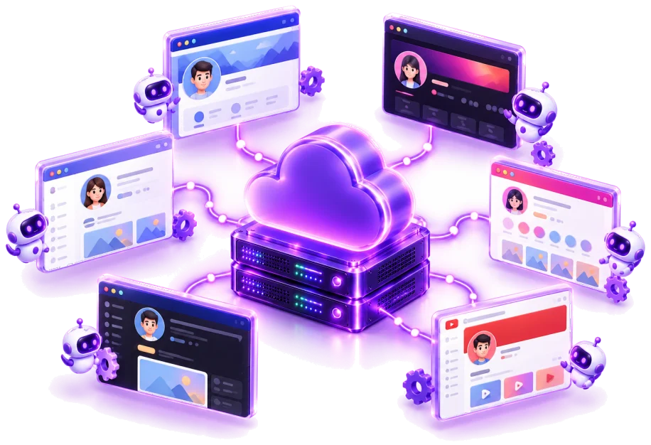 VPS nhiều RAM chạy tool tự động và nhiều profile trình duyệt nuôi nick cùng lúc