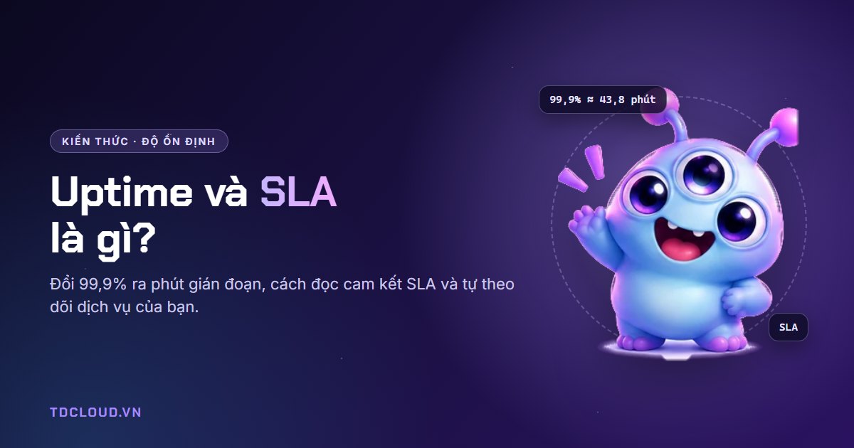 Uptime là gì? SLA là gì và cách đọc cam kết 99,9% khi thuê VPS